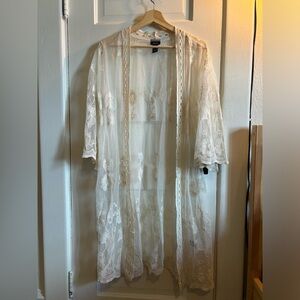 Rue 21 Lace Kimono